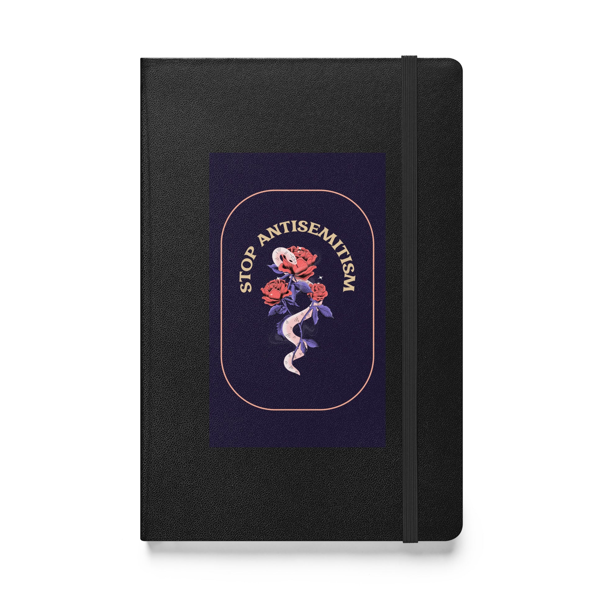 Stop Antisemitism | Plants & Flowers Edition | Hardcover Notebook Jouparty