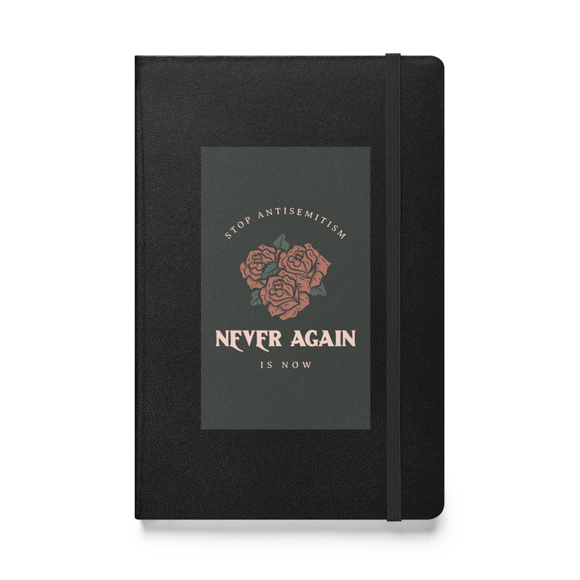 Stop Antisemitism | Plants & Flowers Edition | Hardcover Notebook