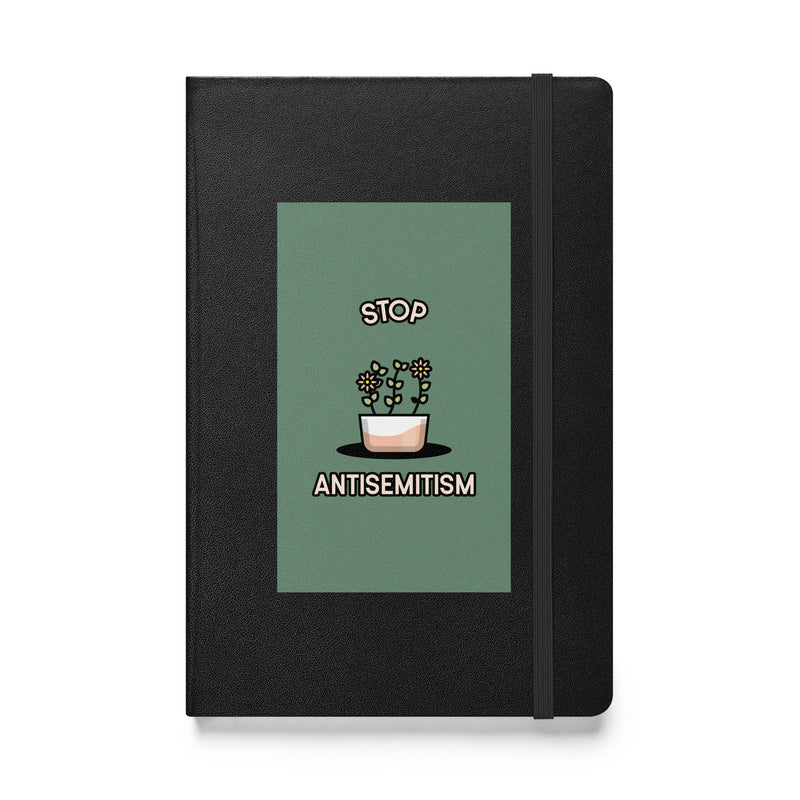 Stop Antisemitism | Plants & Flowers Edition | Hardcover Notebook