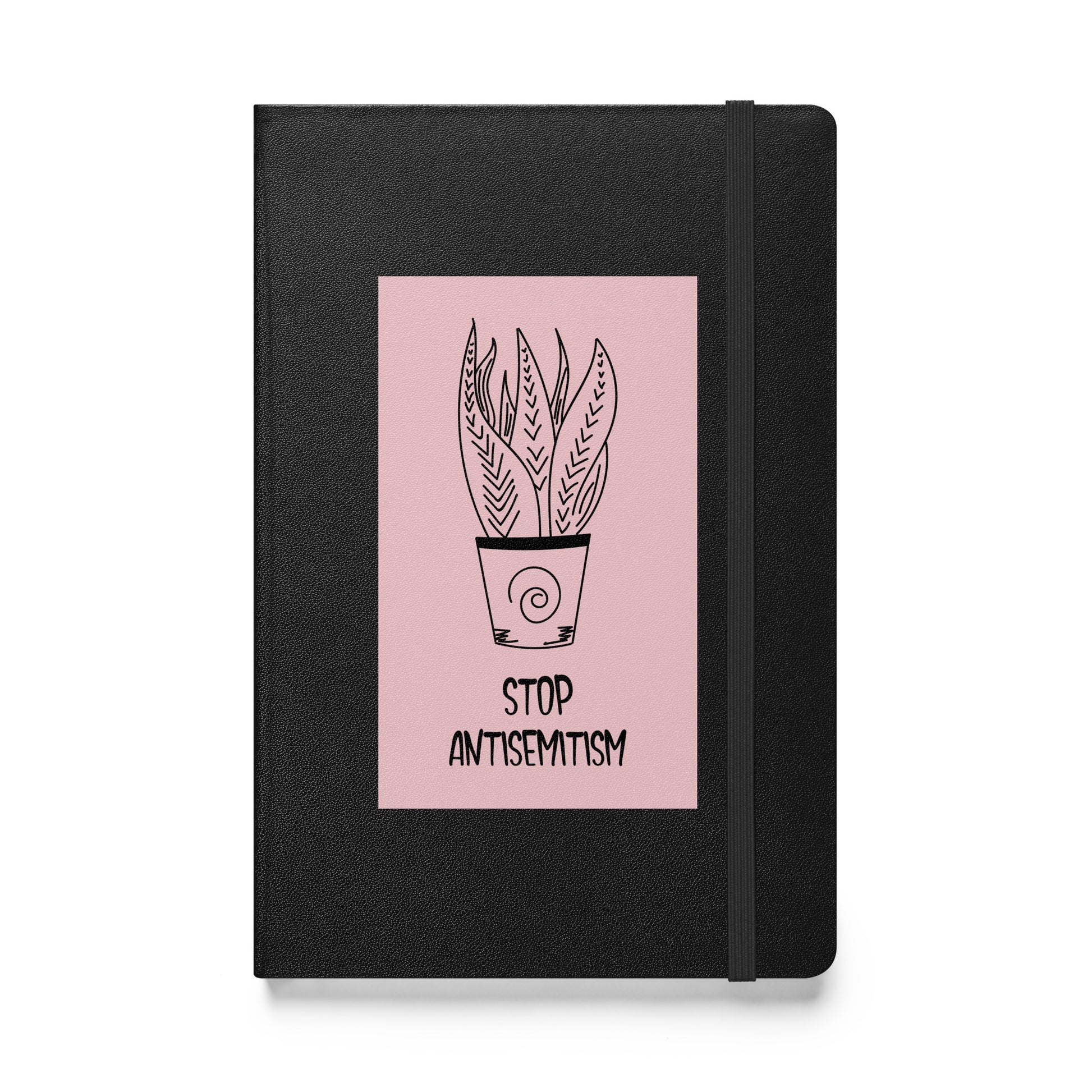 Stop Antisemitism | Plants & Flowers Edition | Hardcover Notebook