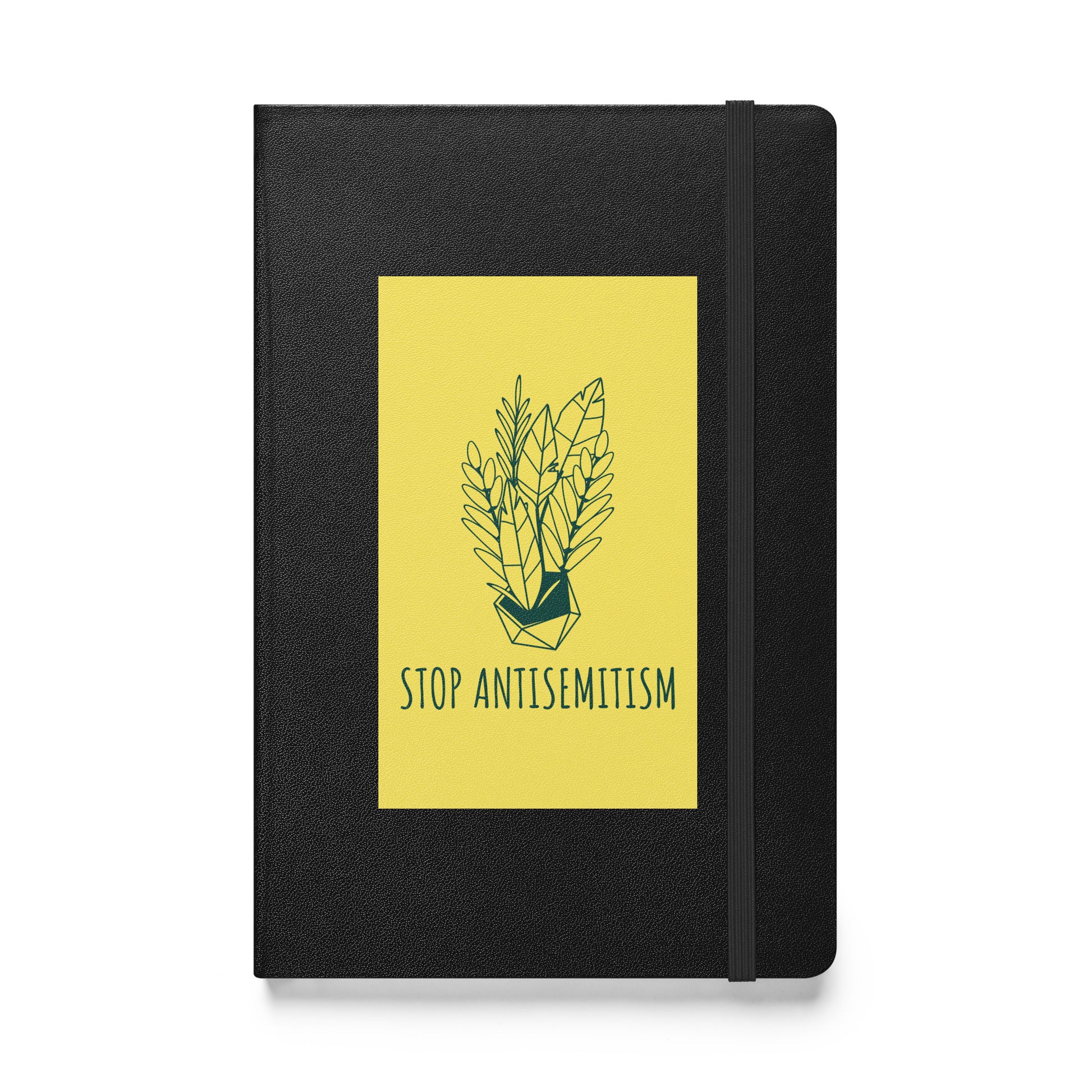 Stop Antisemitism | Plants & Flowers Edition | Hardcover Notebook
