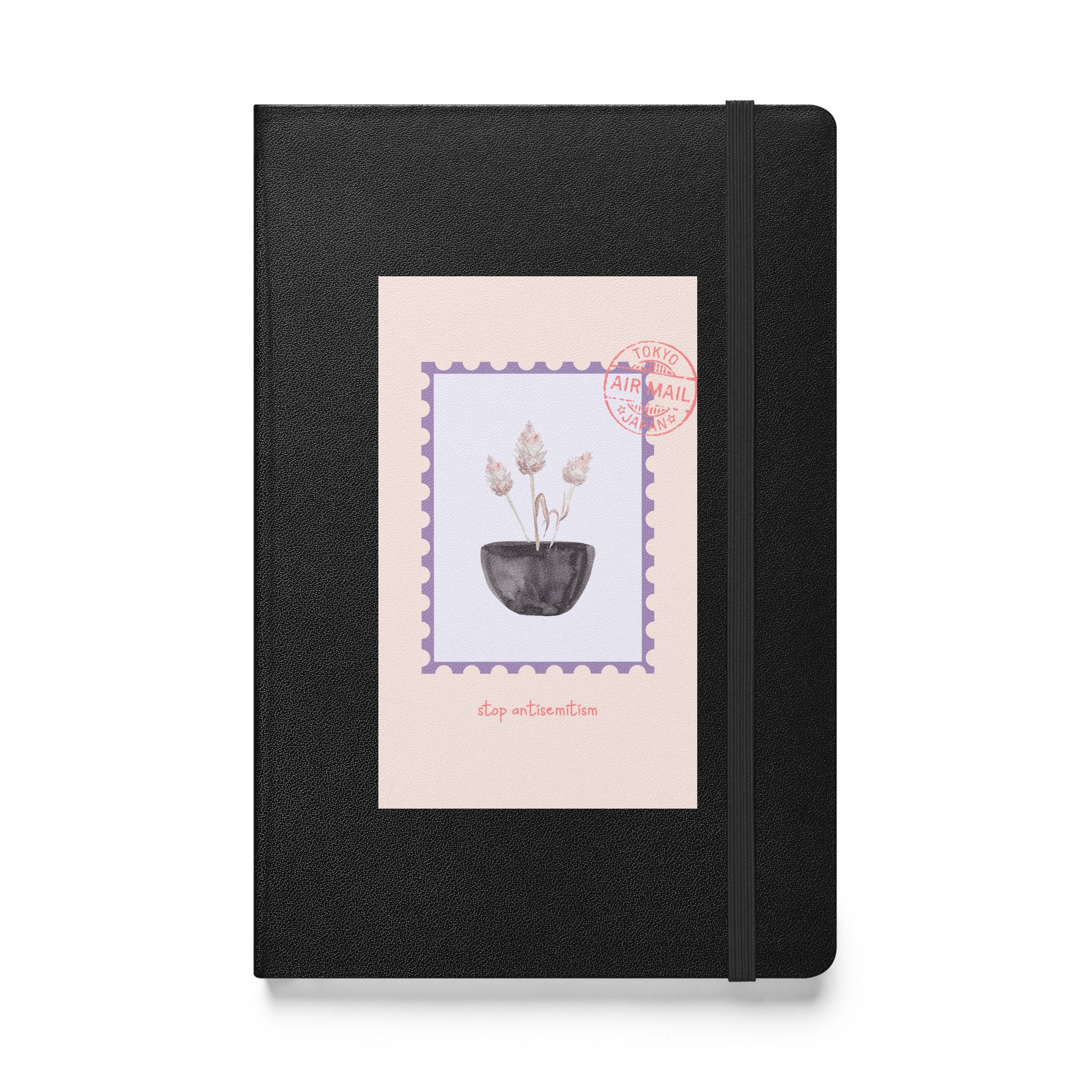 Stop Antisemitism | Plants & Flowers Edition | Hardcover Notebook Jouparty