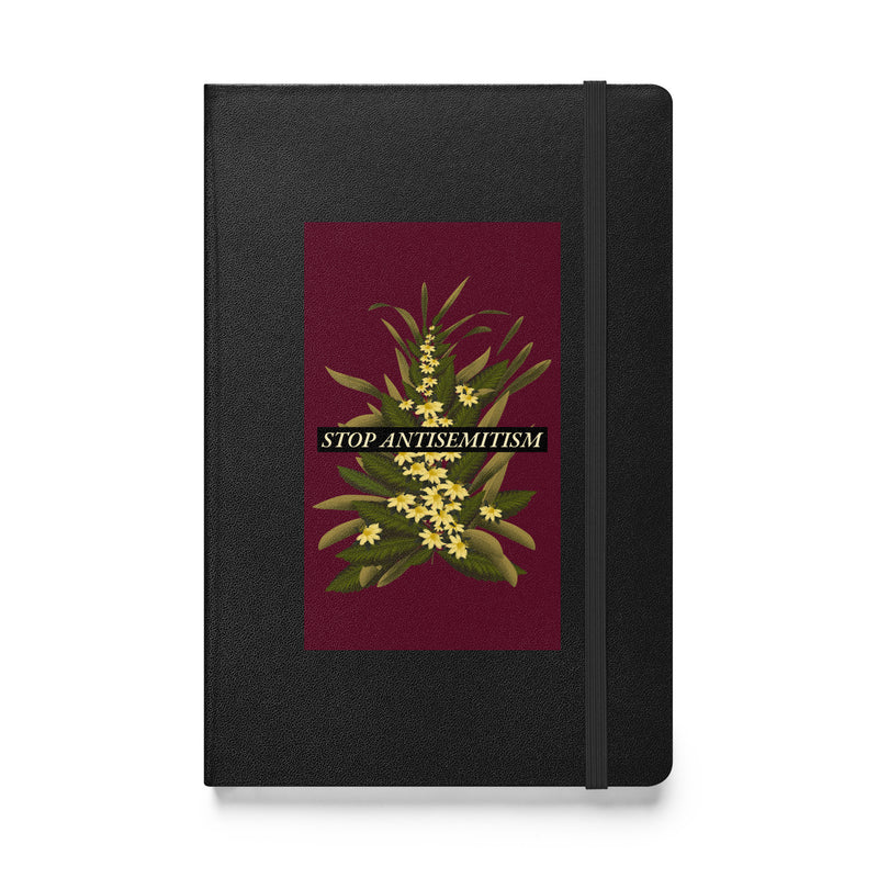 Stop Antisemitism | Plants & Flowers Edition | Hardcover Notebook