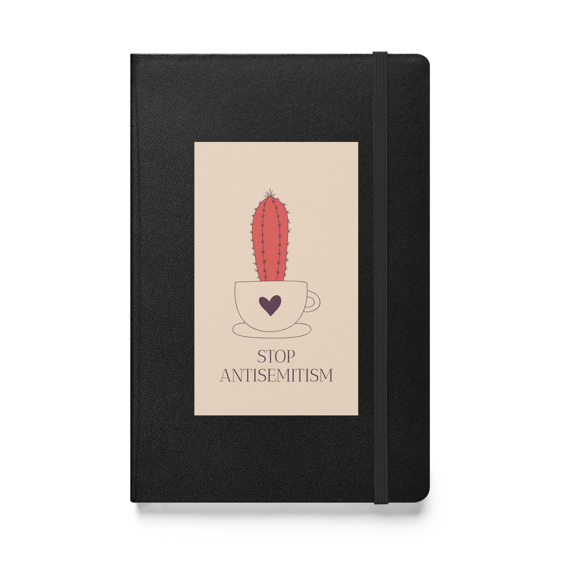 Stop Antisemitism | Plants & Flowers Edition | Hardcover Notebook