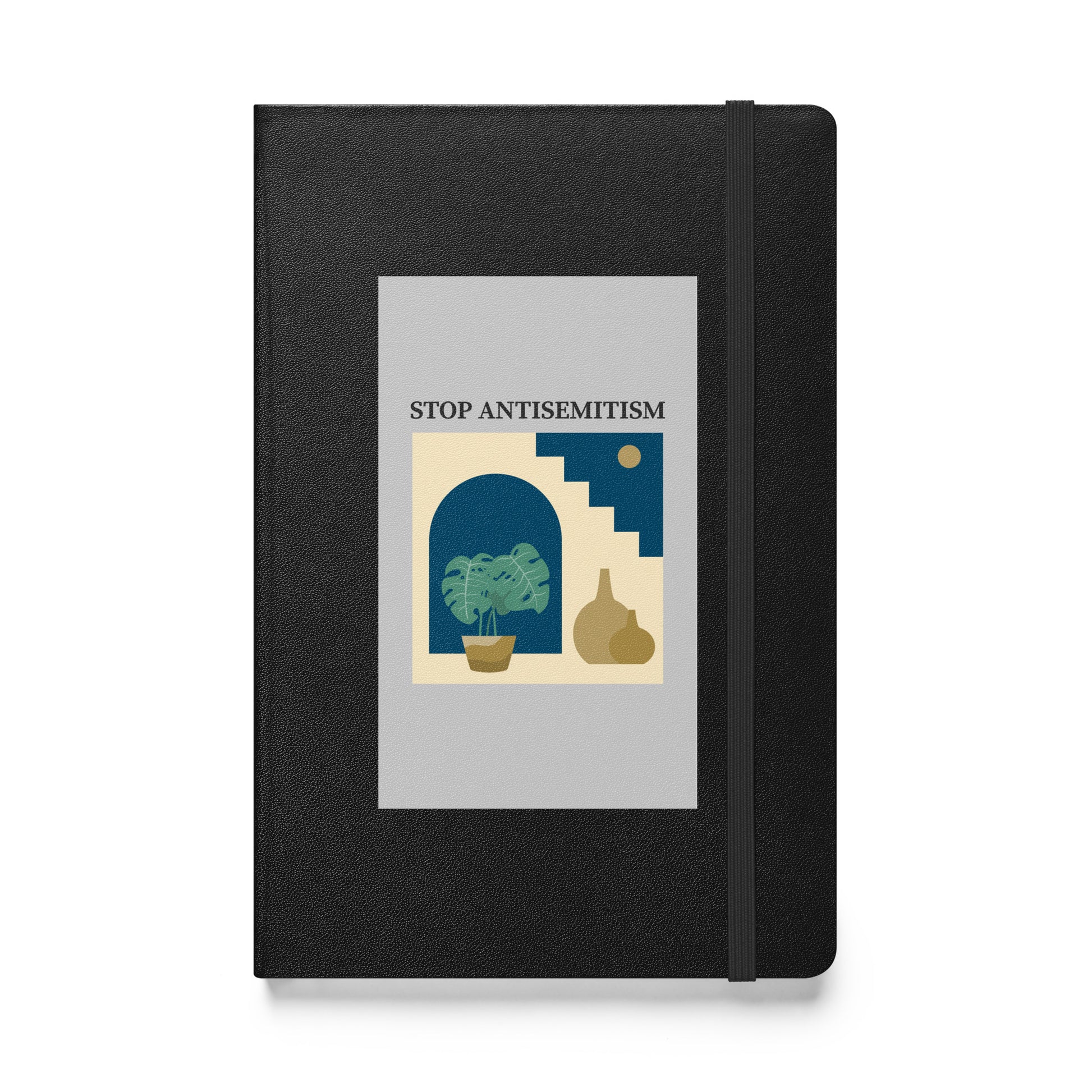 Stop Antisemitism | Plants & Flowers Edition | Hardcover Notebook Jouparty