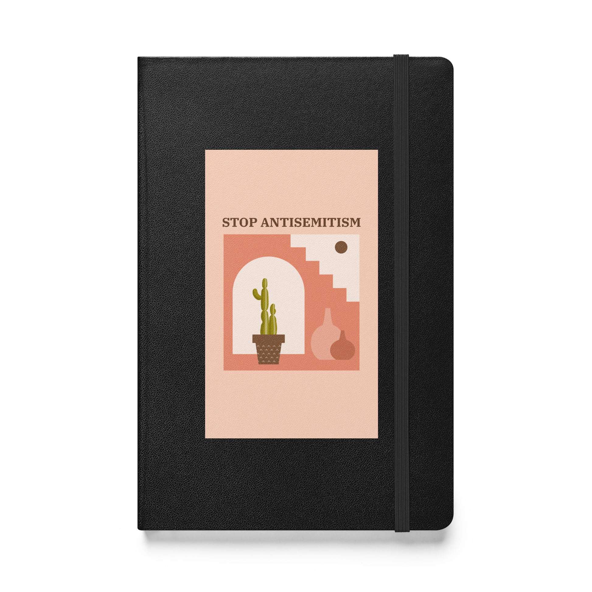 Stop Antisemitism | Plants & Flowers Edition | Hardcover Notebook