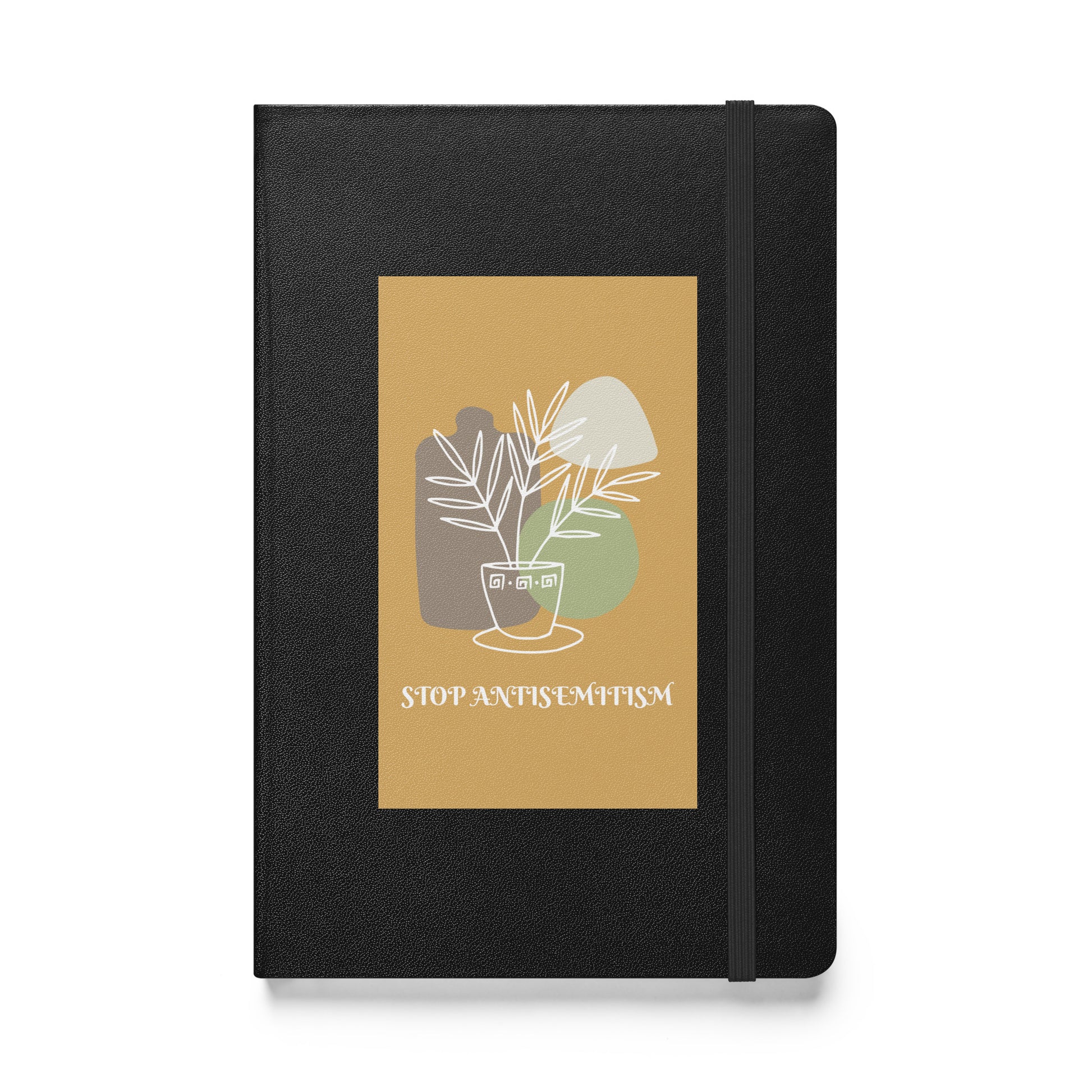 Stop Antisemitism | Plants & Flowers Edition | Hardcover Notebook Jouparty