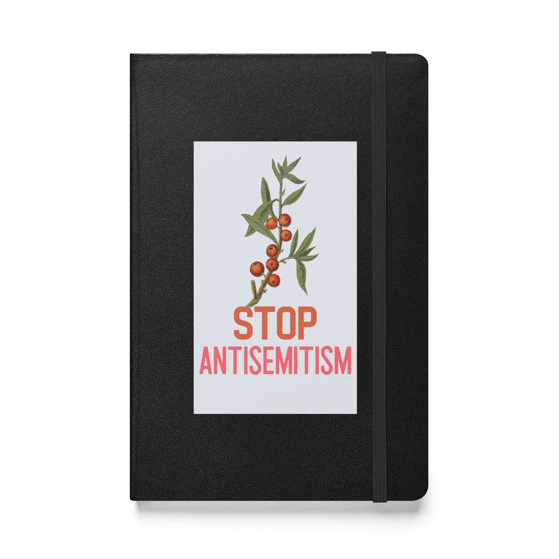 Stop Antisemitism | Plants & Flowers Edition | Hardcover Notebook Jouparty