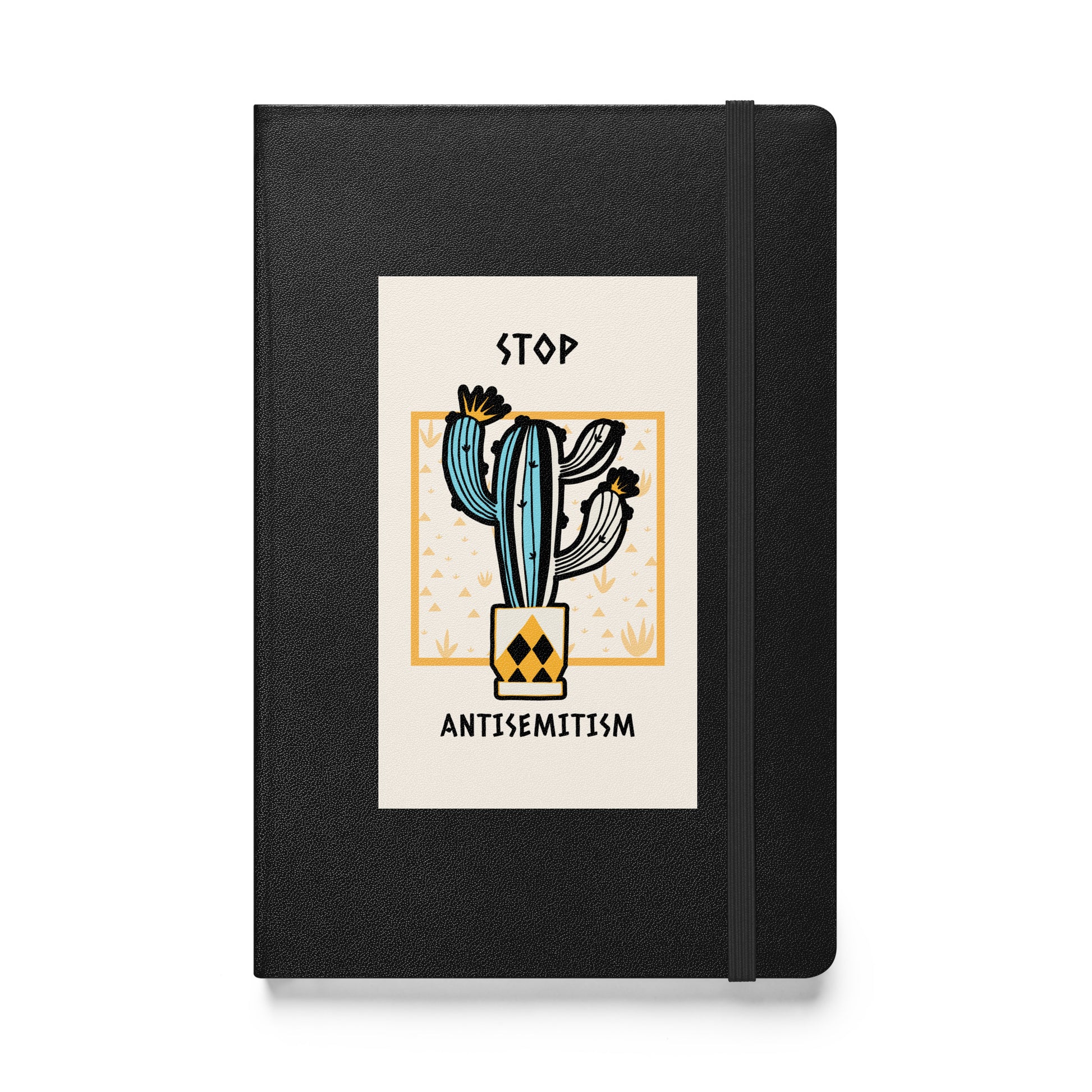 Stop Antisemitism | Plants & Flowers Edition | Hardcover Notebook Jouparty