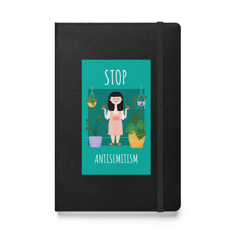 Stop Antisemitism | Plants & Flowers Edition | Hardcover Notebook