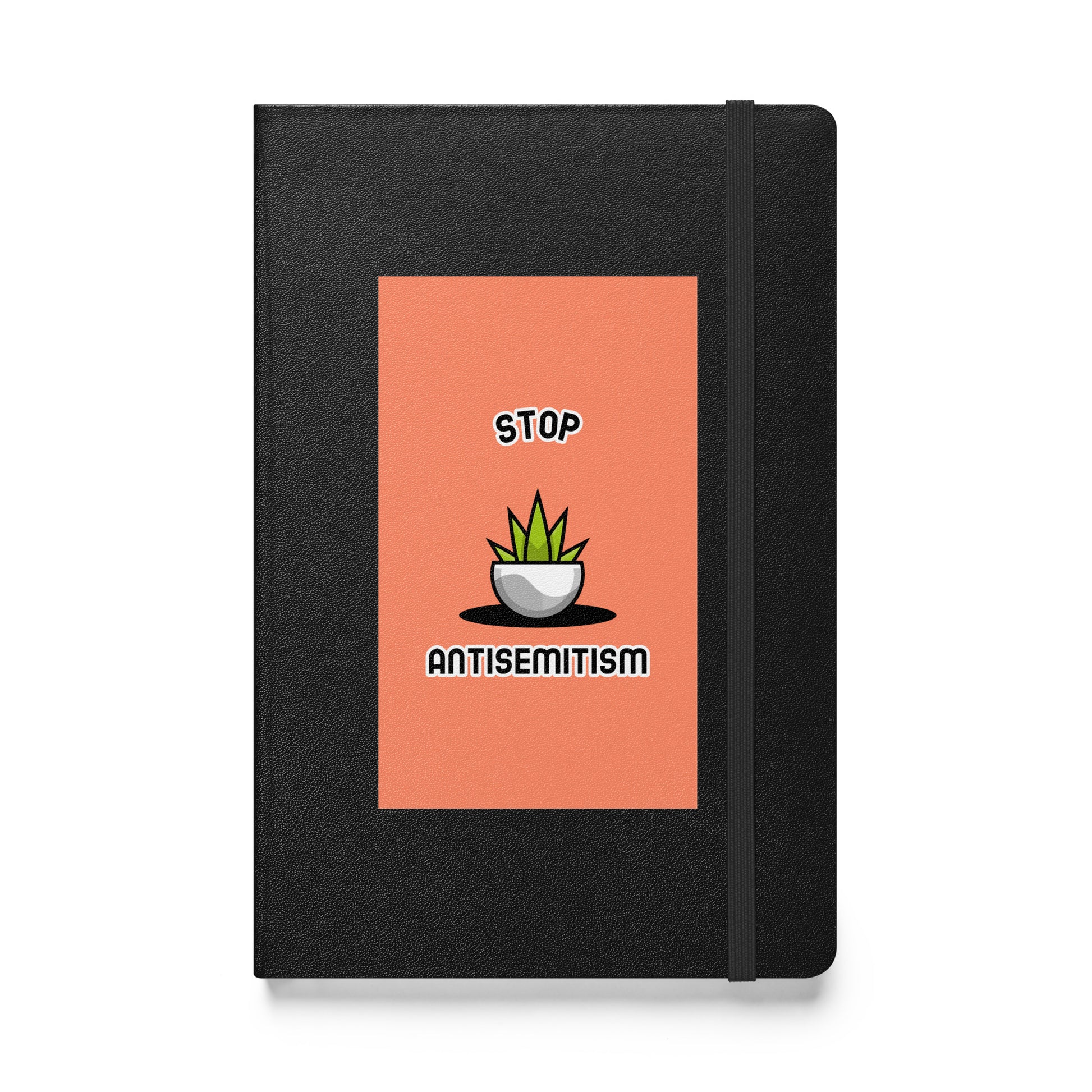 Stop Antisemitism | Plants & Flowers Edition | Hardcover Notebook Jouparty