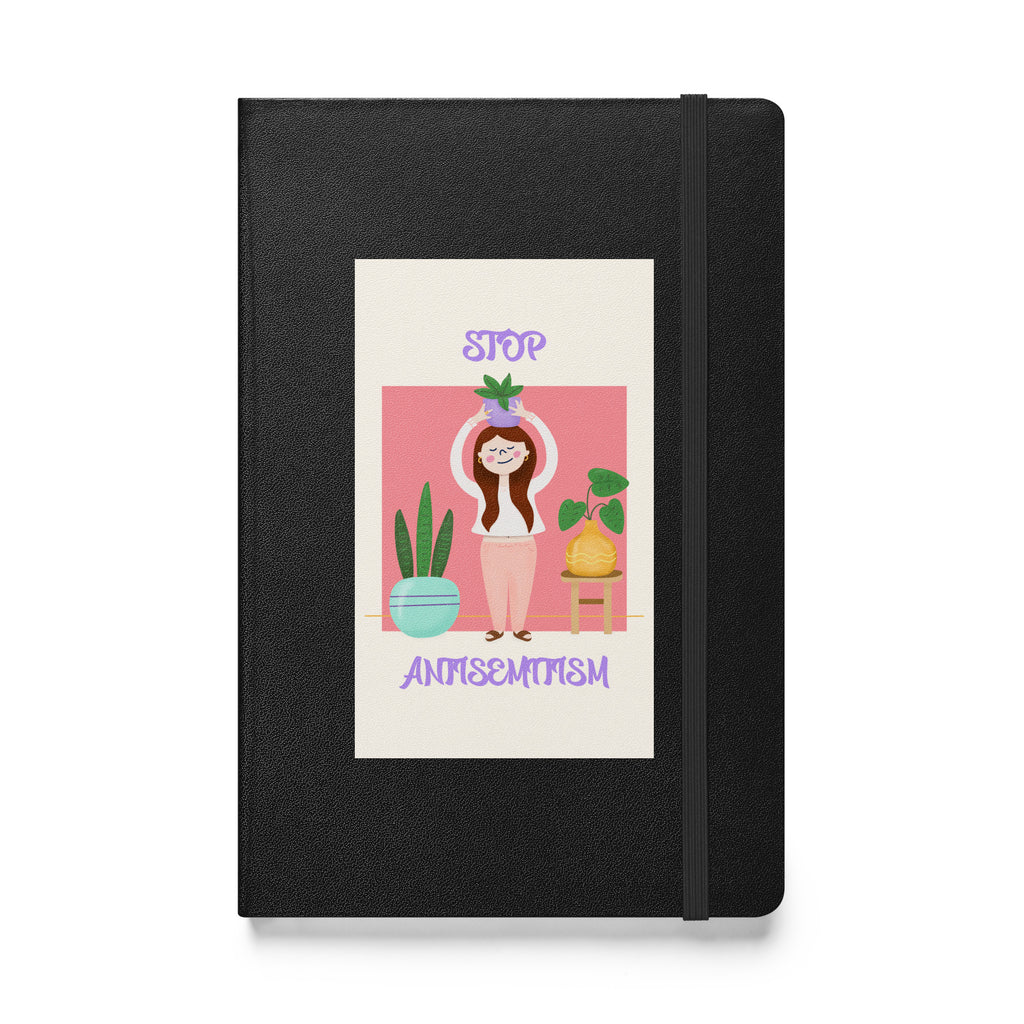 Stop Antisemitism | Plants & Flowers Edition | Hardcover Notebook
