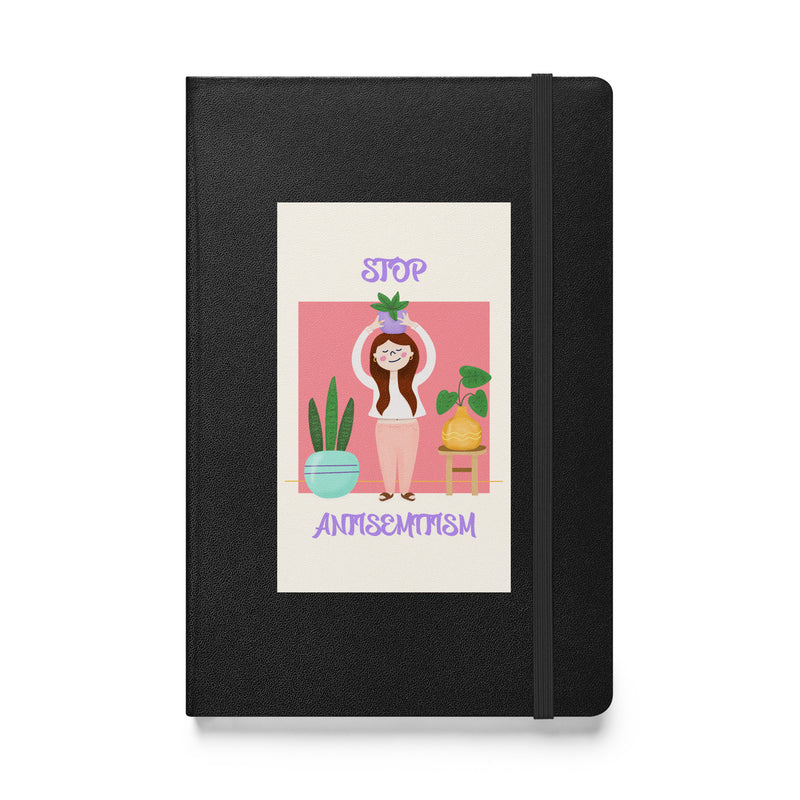 Stop Antisemitism | Plants & Flowers Edition | Hardcover Notebook