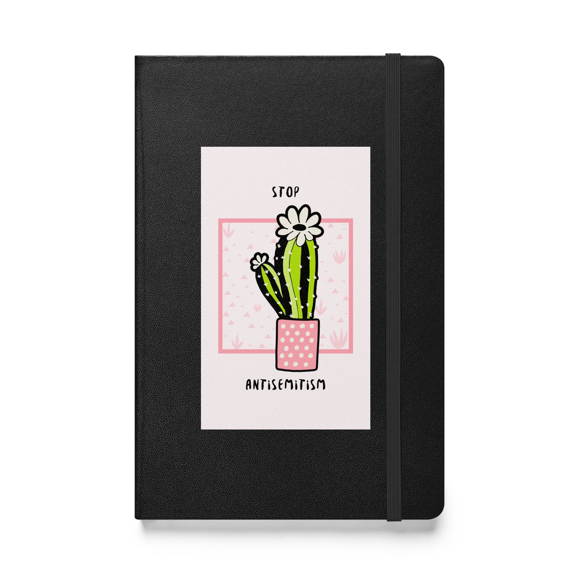 Stop Antisemitism | Plants & Flowers Edition | Hardcover Notebook