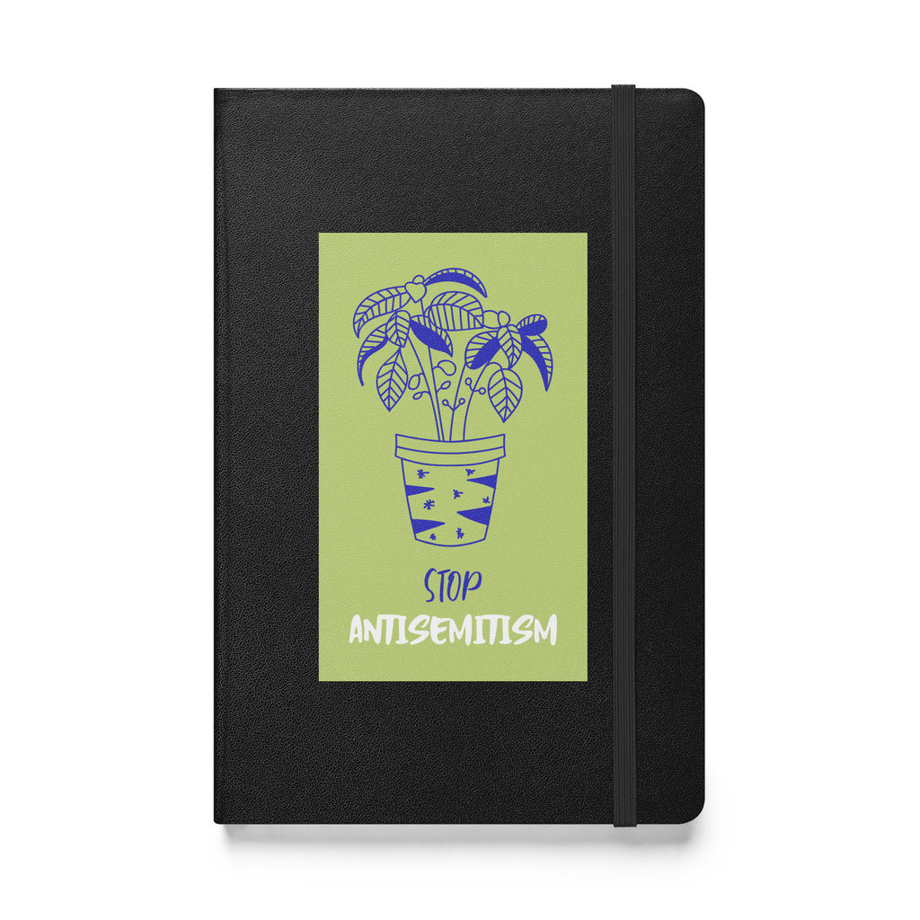Stop Antisemitism | Plants & Flowers Edition | Hardcover Notebook