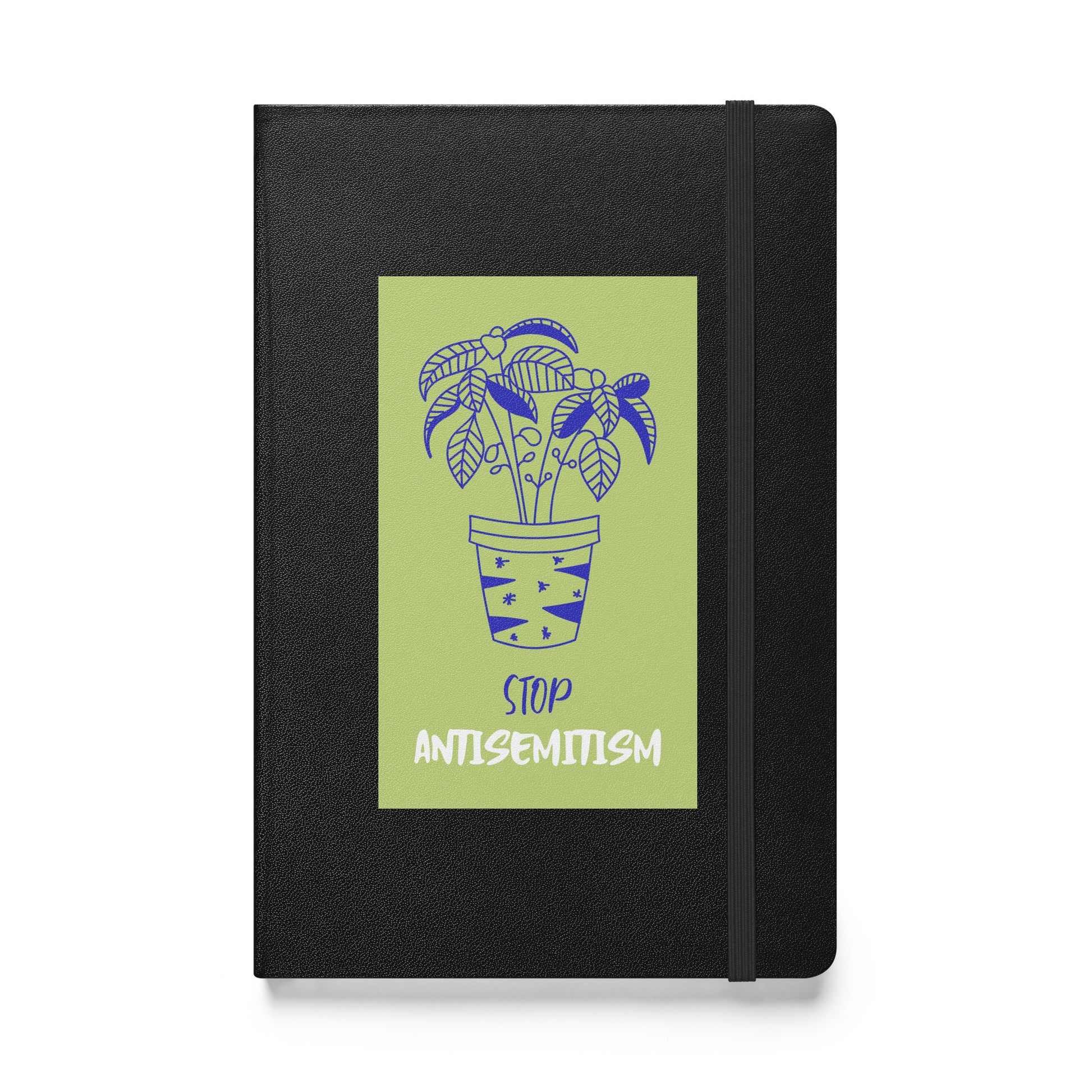 Stop Antisemitism | Plants & Flowers Edition | Hardcover Notebook