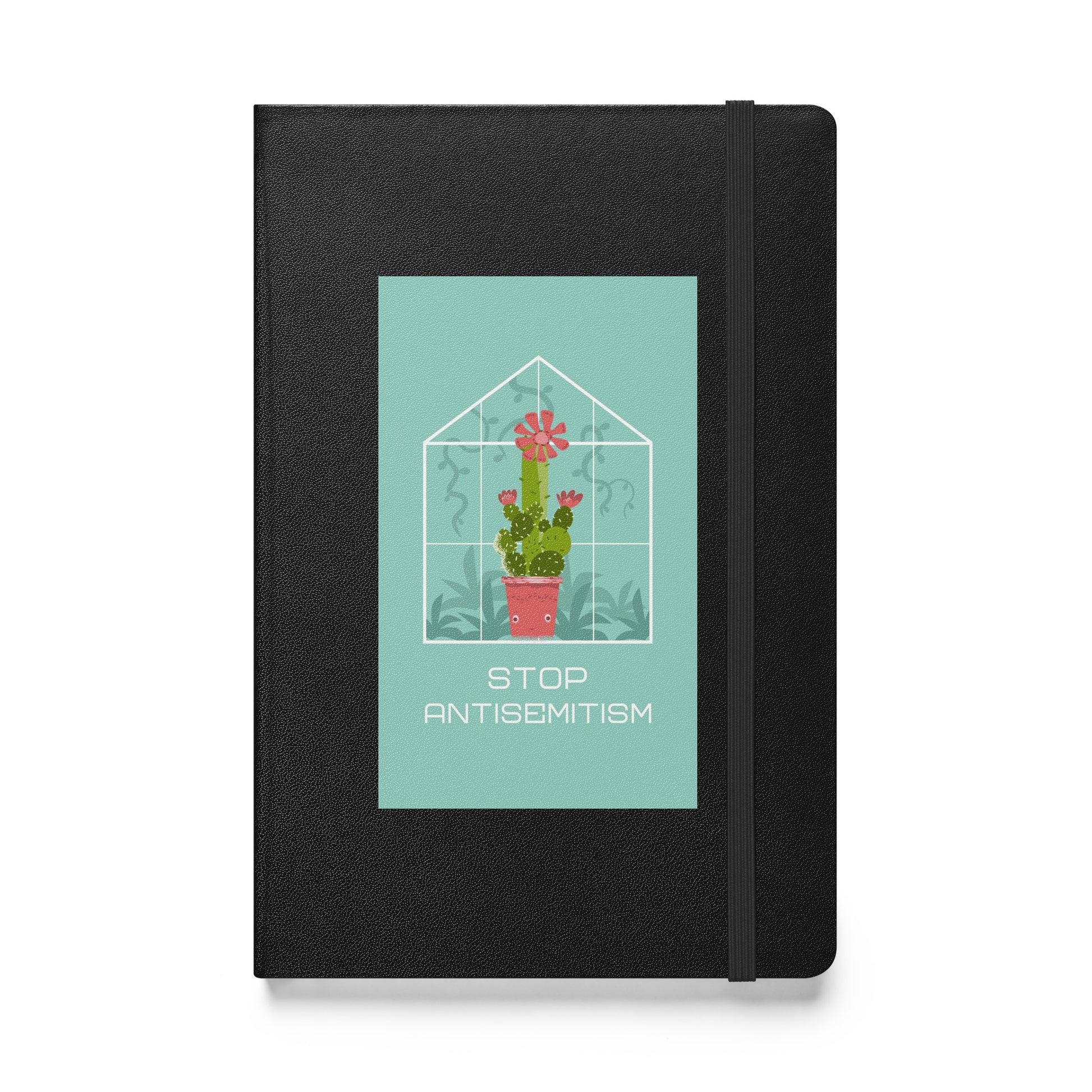 Stop Antisemitism | Plants & Flowers Edition | Hardcover Notebook Jouparty