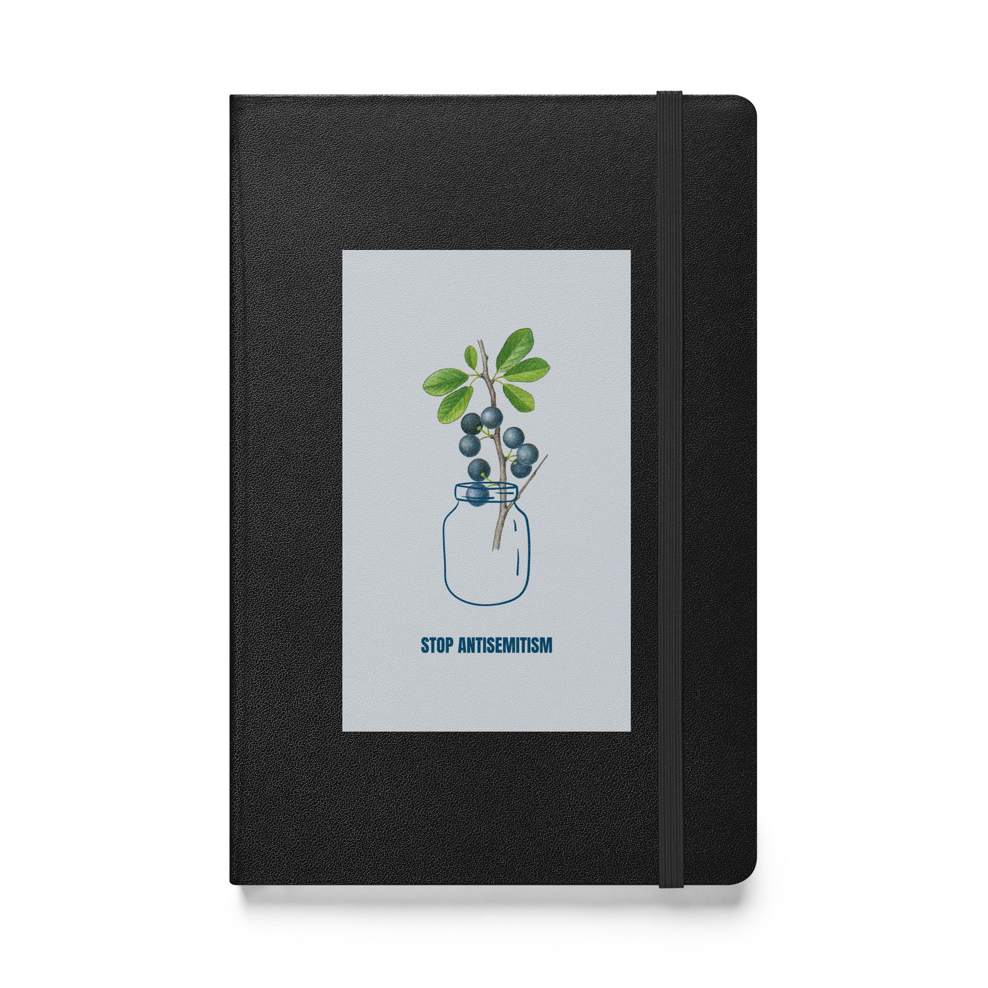 Stop Antisemitism | Plants & Flowers Edition | Hardcover Notebook
