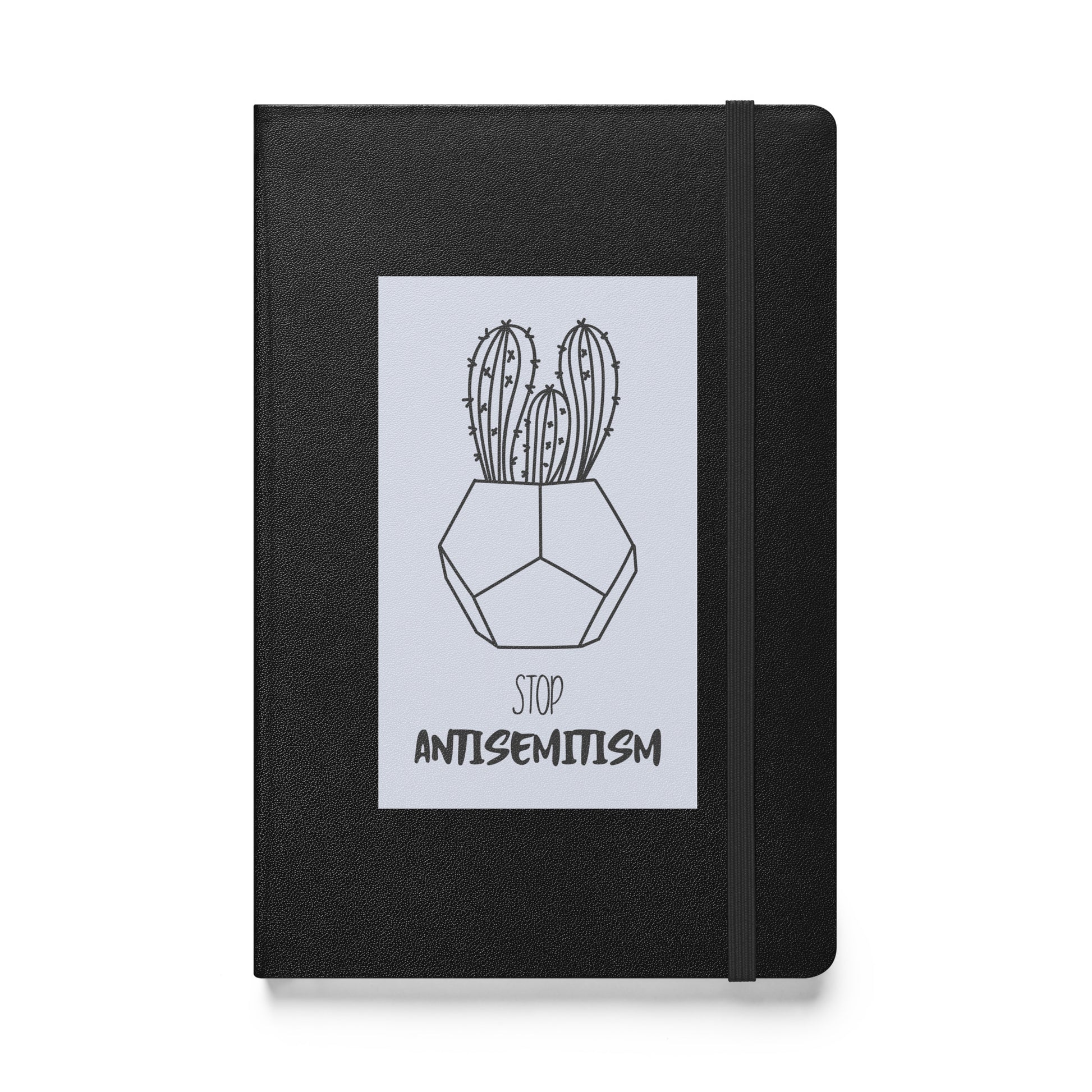 Stop Antisemitism | Plants & Flowers Edition | Hardcover Notebook Jouparty