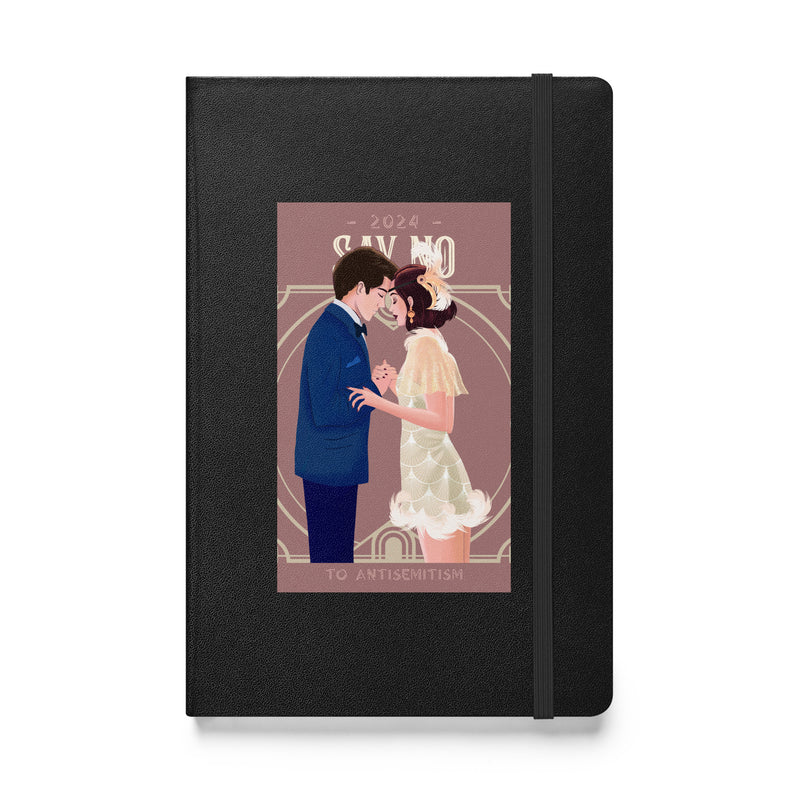 Art Deco Love Story | No Antisemitism | Hardcover Notebook