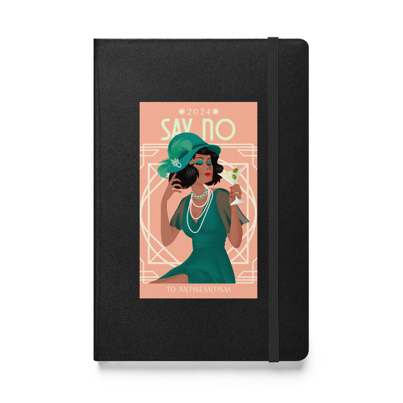 Art Deco Love Story | No Antisemitism | Hardcover Notebook