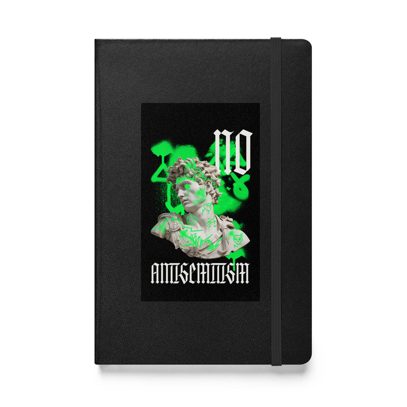 Graffiti Statue Anthem | No Antisemitism | Hardcover Notebook