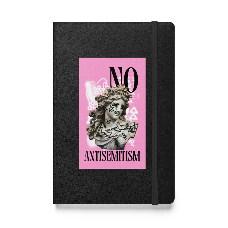 Graffiti Statue Anthem | No Antisemitism | Hardcover Notebook