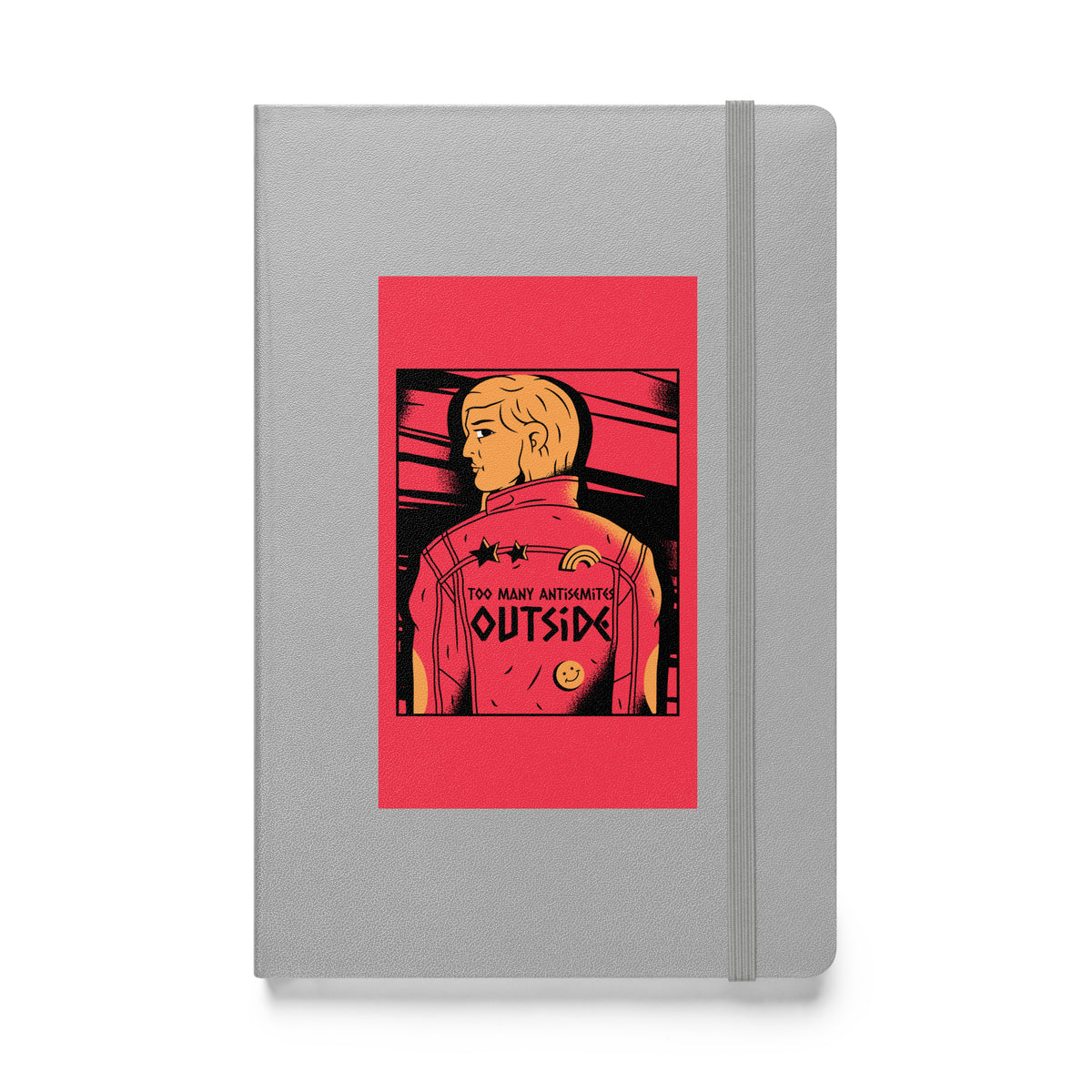 Too Many Antisemites Outside | Hardcover Notebook Jouparty