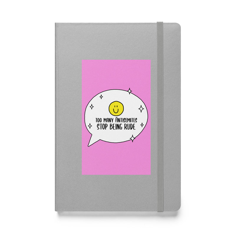 Too Many Antisemites Outside | Hardcover Notebook