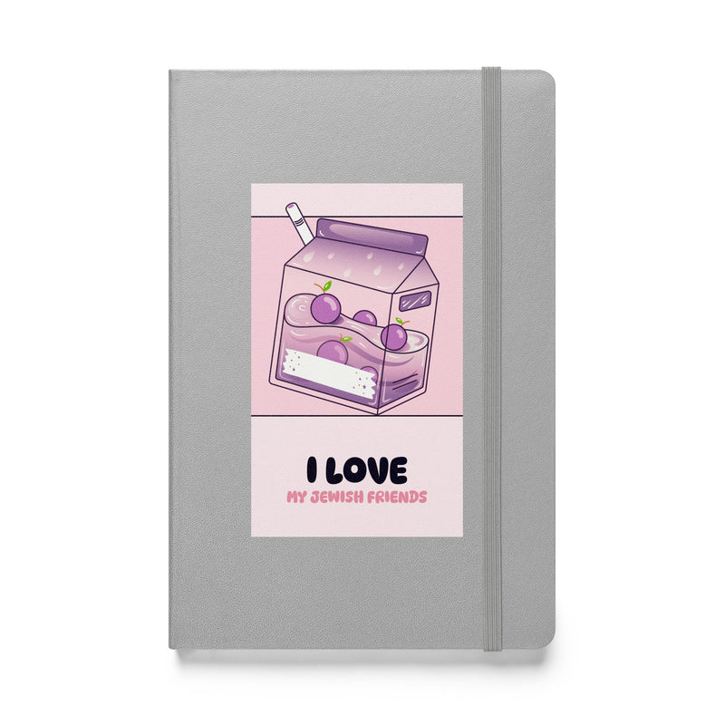 I Love My Jewish Friends | Pink Edition | Hardcover Notebook