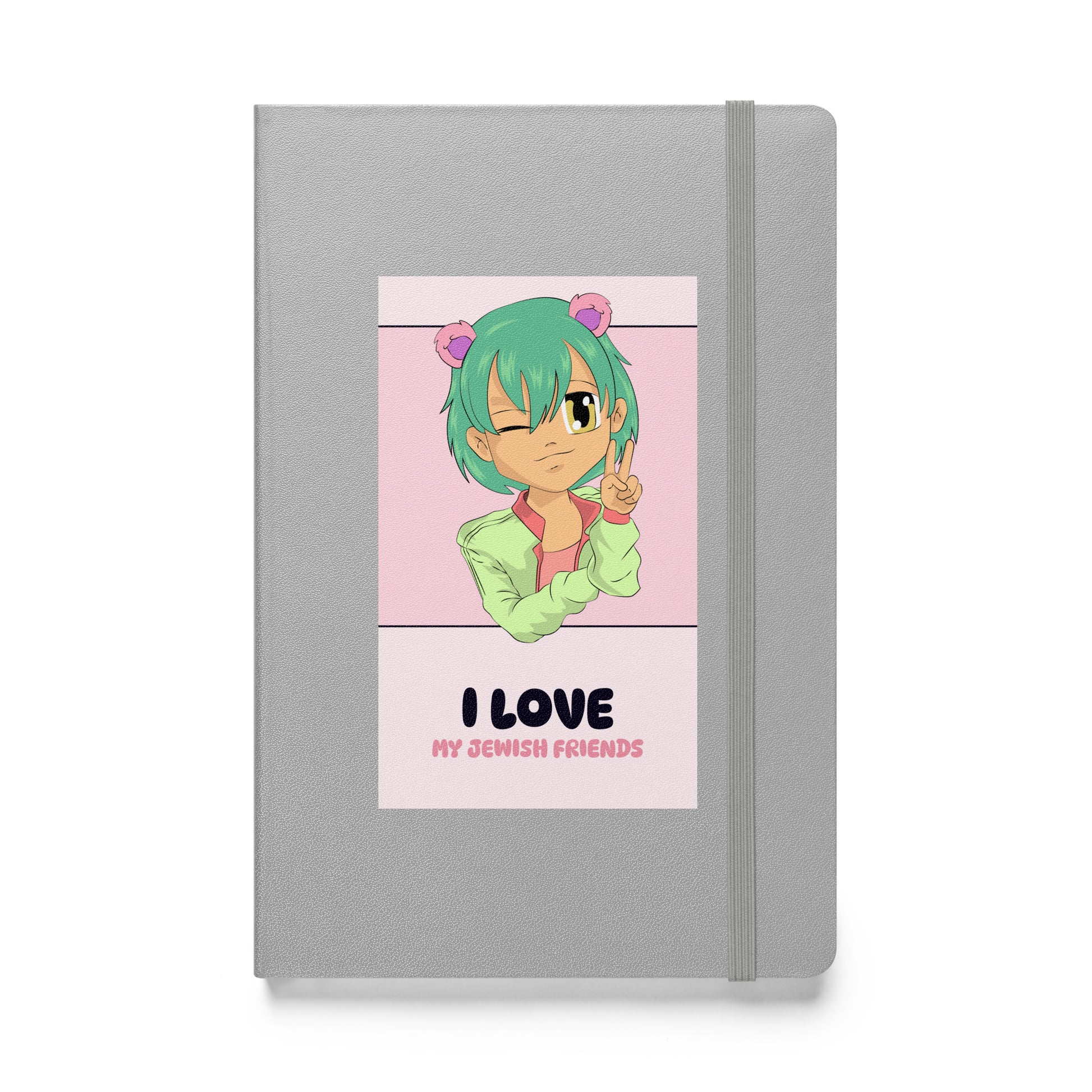 I Love My Jewish Friends | Pink Edition | Hardcover Notebook