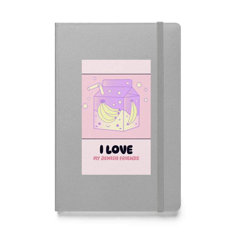 I Love My Jewish Friends | Pink Edition | Hardcover Notebook