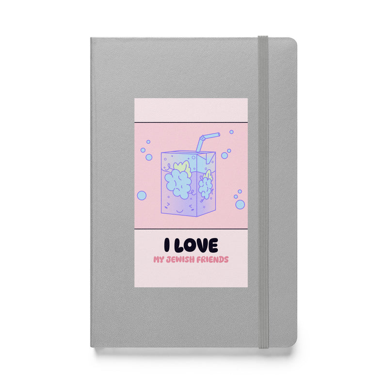 I Love My Jewish Friends | Pink Edition | Hardcover Notebook