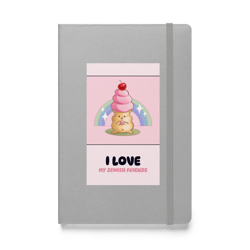 I Love My Jewish Friends | Pink Edition | Hardcover Notebook