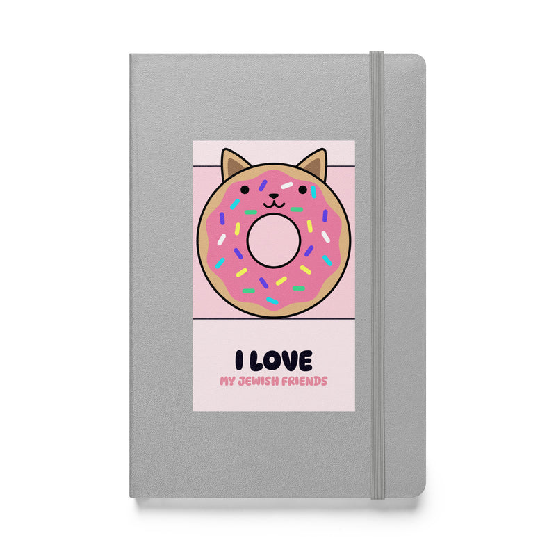 I Love My Jewish Friends | Pink Edition | Hardcover Notebook
