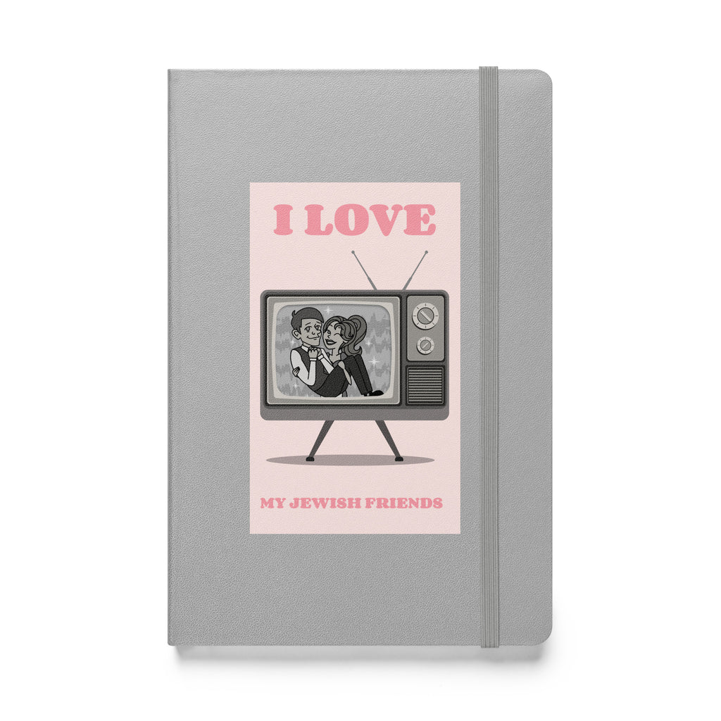 I Love My Jewish Friends | Pink Edition | Hardcover Notebook