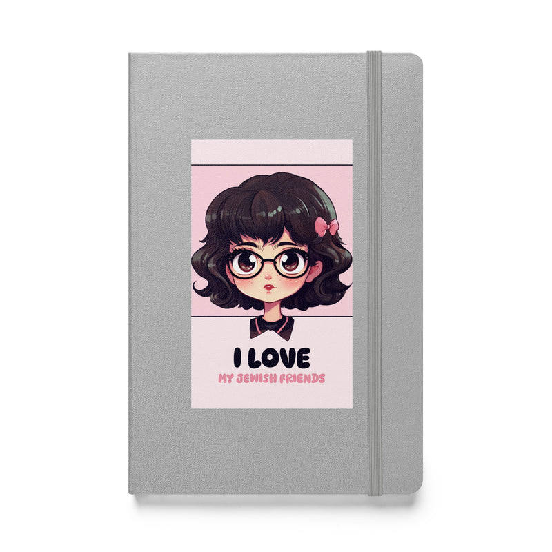 I Love My Jewish Friends | Pink Edition | Hardcover Notebook