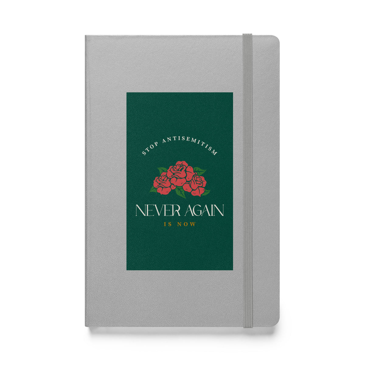 Stop Antisemitism | Plants & Flowers Edition | Hardcover Notebook Jouparty
