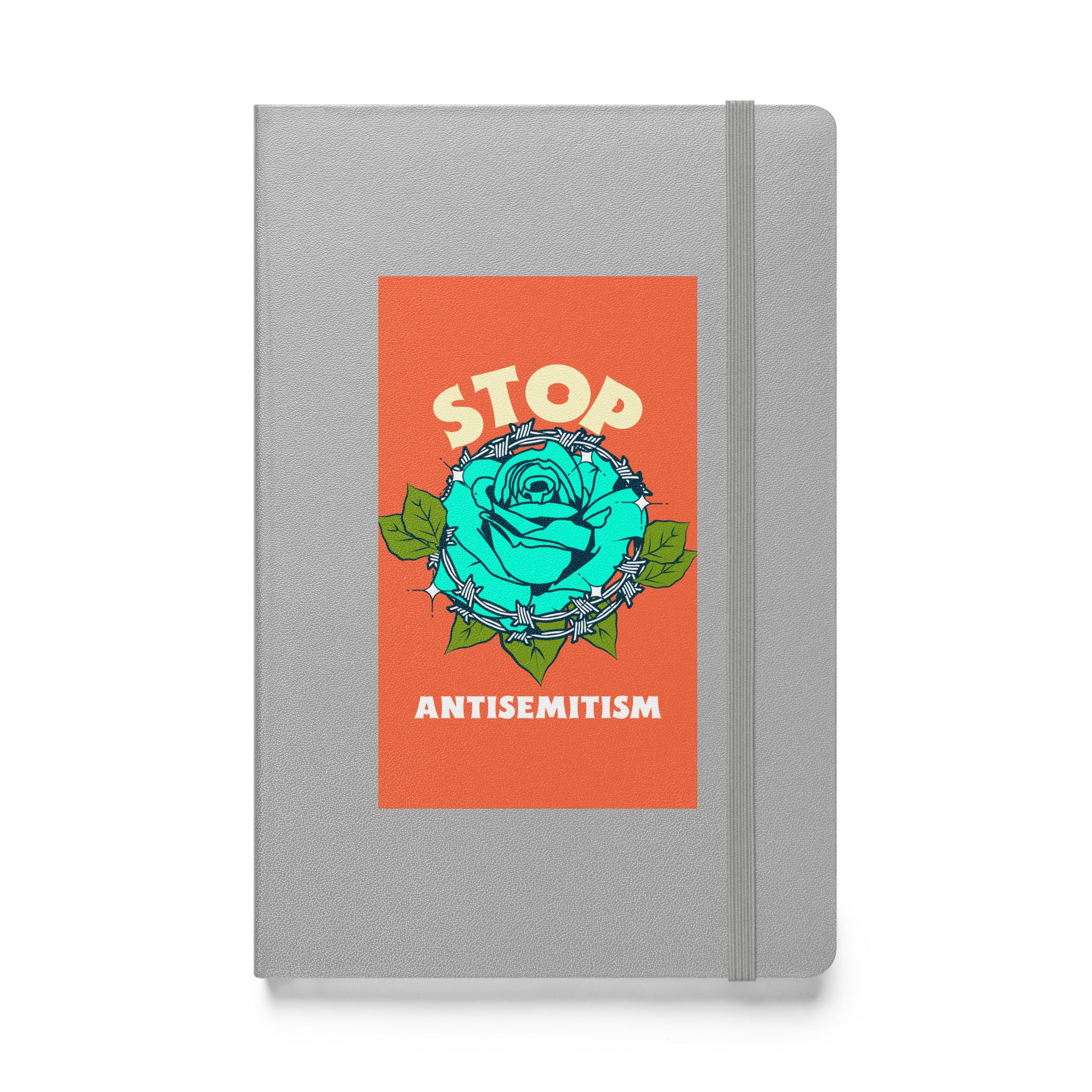 Stop Antisemitism | Plants & Flowers Edition | Hardcover Notebook