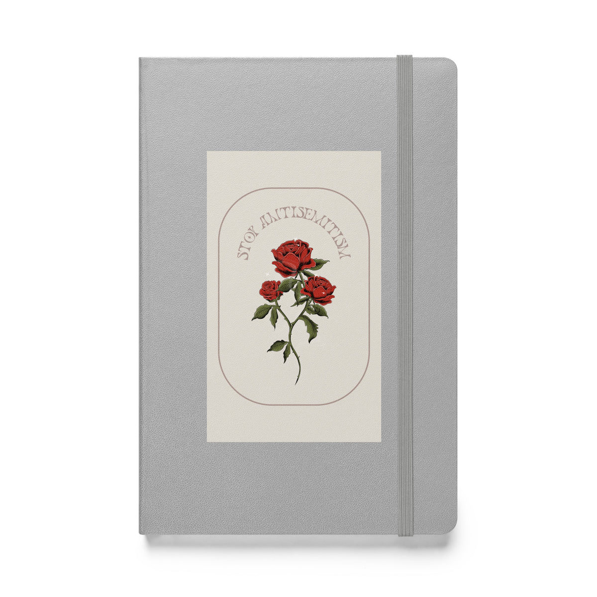 Stop Antisemitism | Plants & Flowers Edition | Hardcover Notebook Jouparty