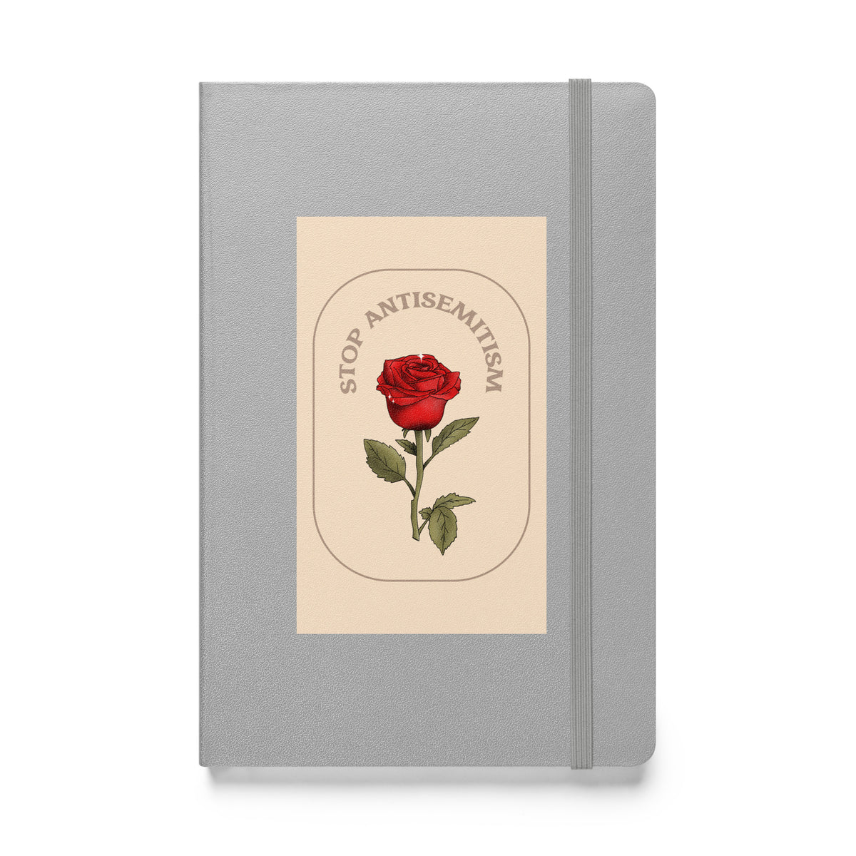 Stop Antisemitism | Plants & Flowers Edition | Hardcover Notebook Jouparty