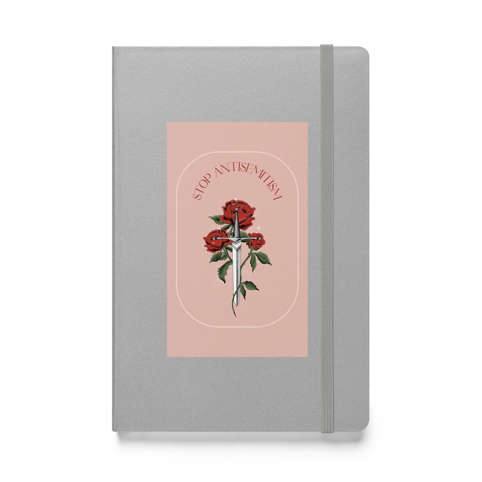 Stop Antisemitism | Plants & Flowers Edition | Hardcover Notebook