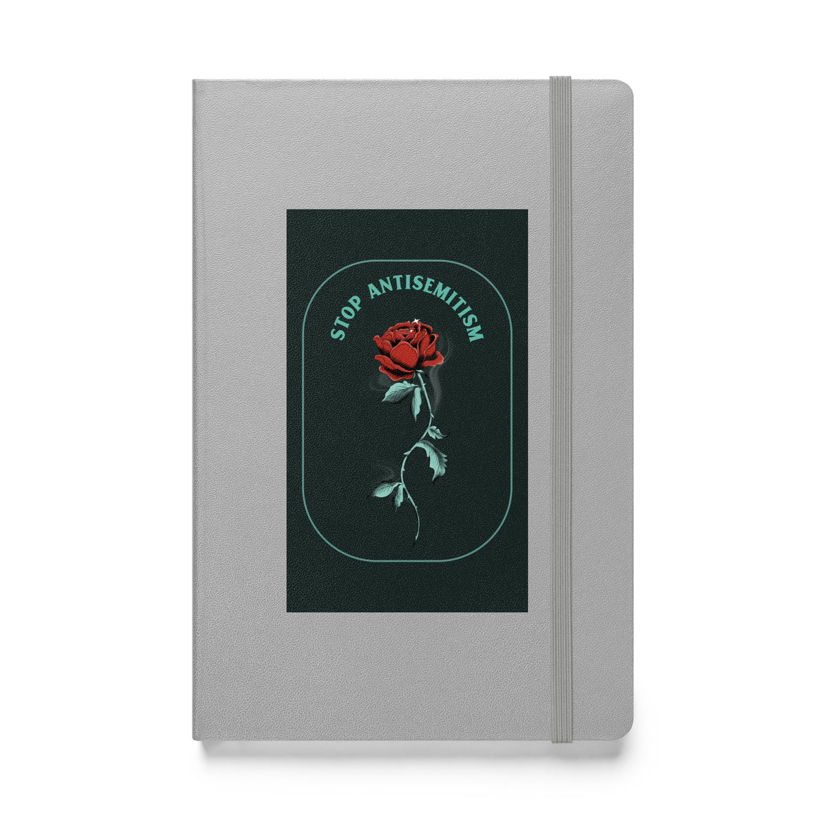 Stop Antisemitism | Plants & Flowers Edition | Hardcover Notebook Jouparty