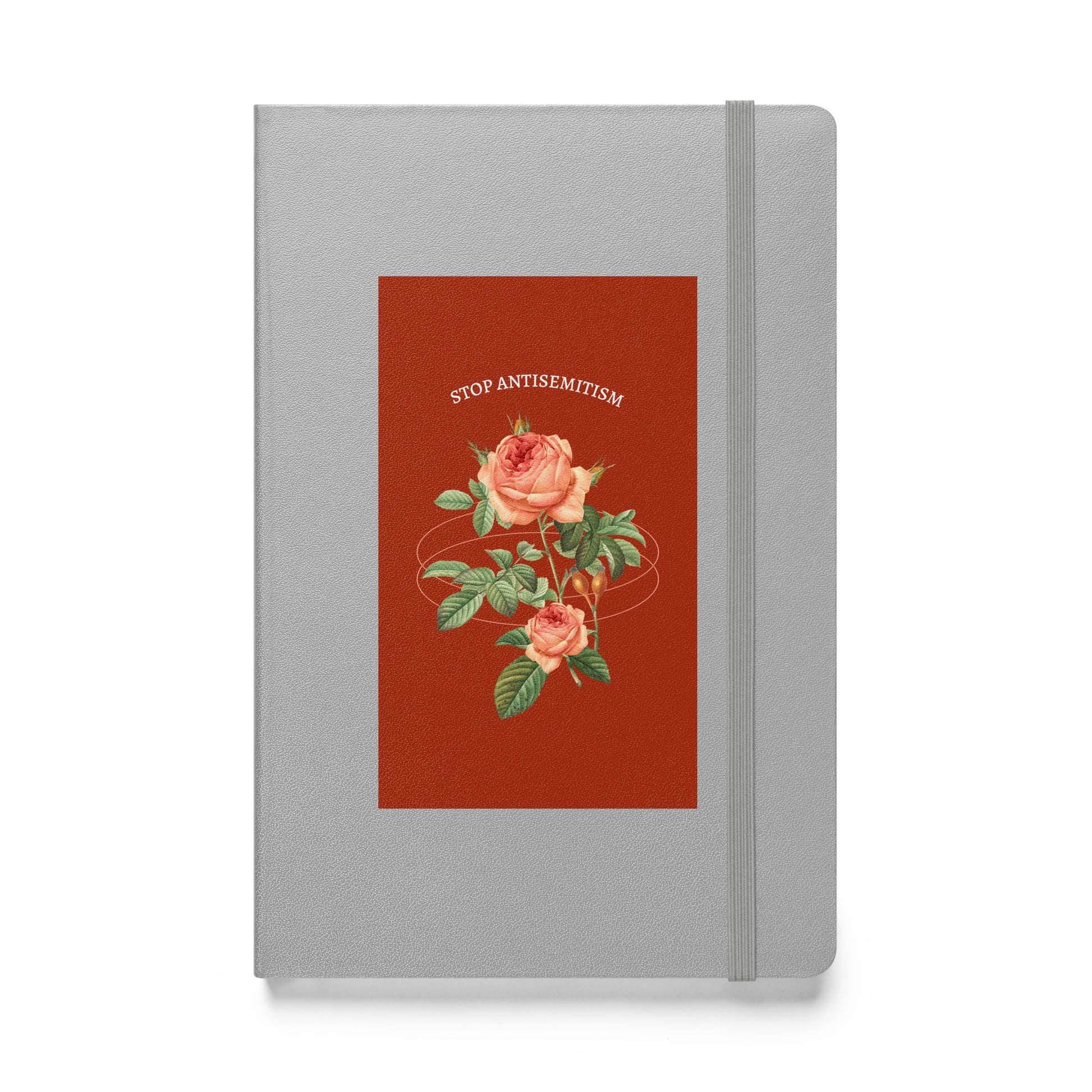 Stop Antisemitism | Plants & Flowers Edition | Hardcover Notebook