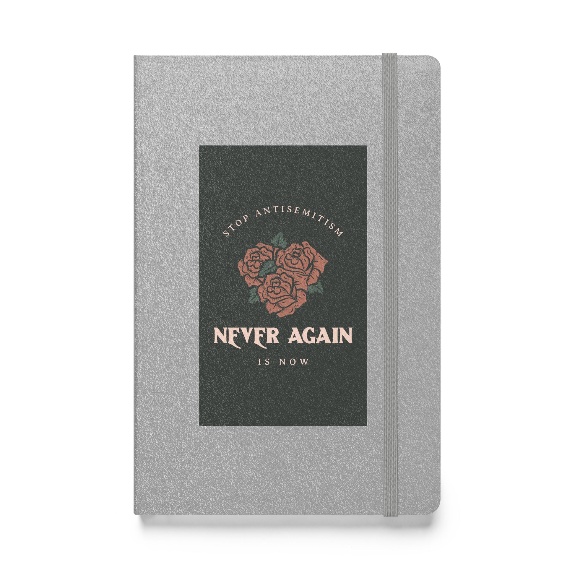 Stop Antisemitism | Plants & Flowers Edition | Hardcover Notebook