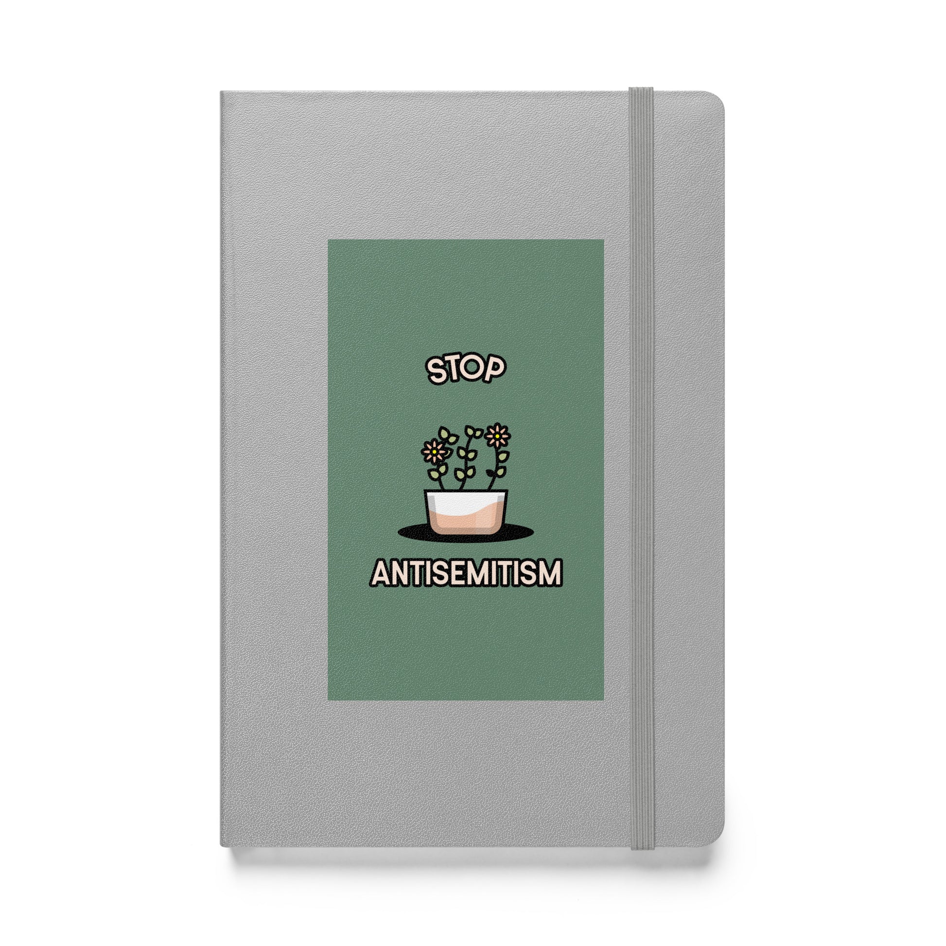 Stop Antisemitism | Plants & Flowers Edition | Hardcover Notebook Jouparty