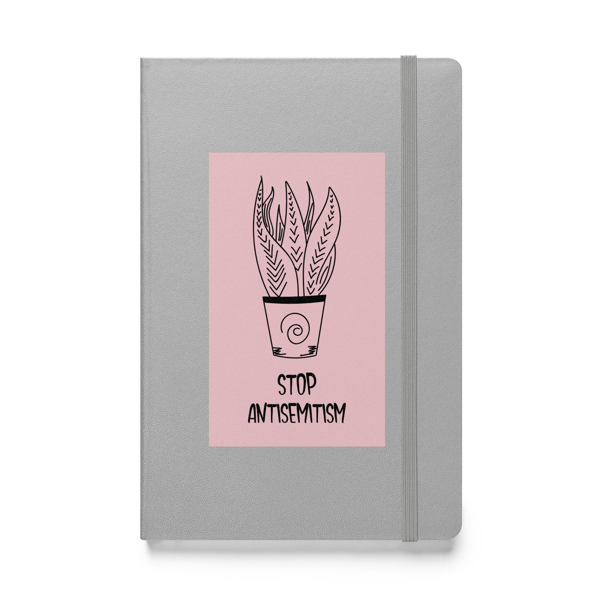 Stop Antisemitism | Plants & Flowers Edition | Hardcover Notebook