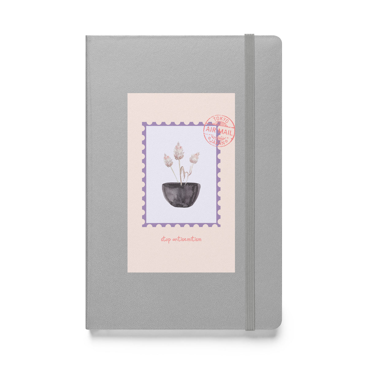 Stop Antisemitism | Plants & Flowers Edition | Hardcover Notebook Jouparty