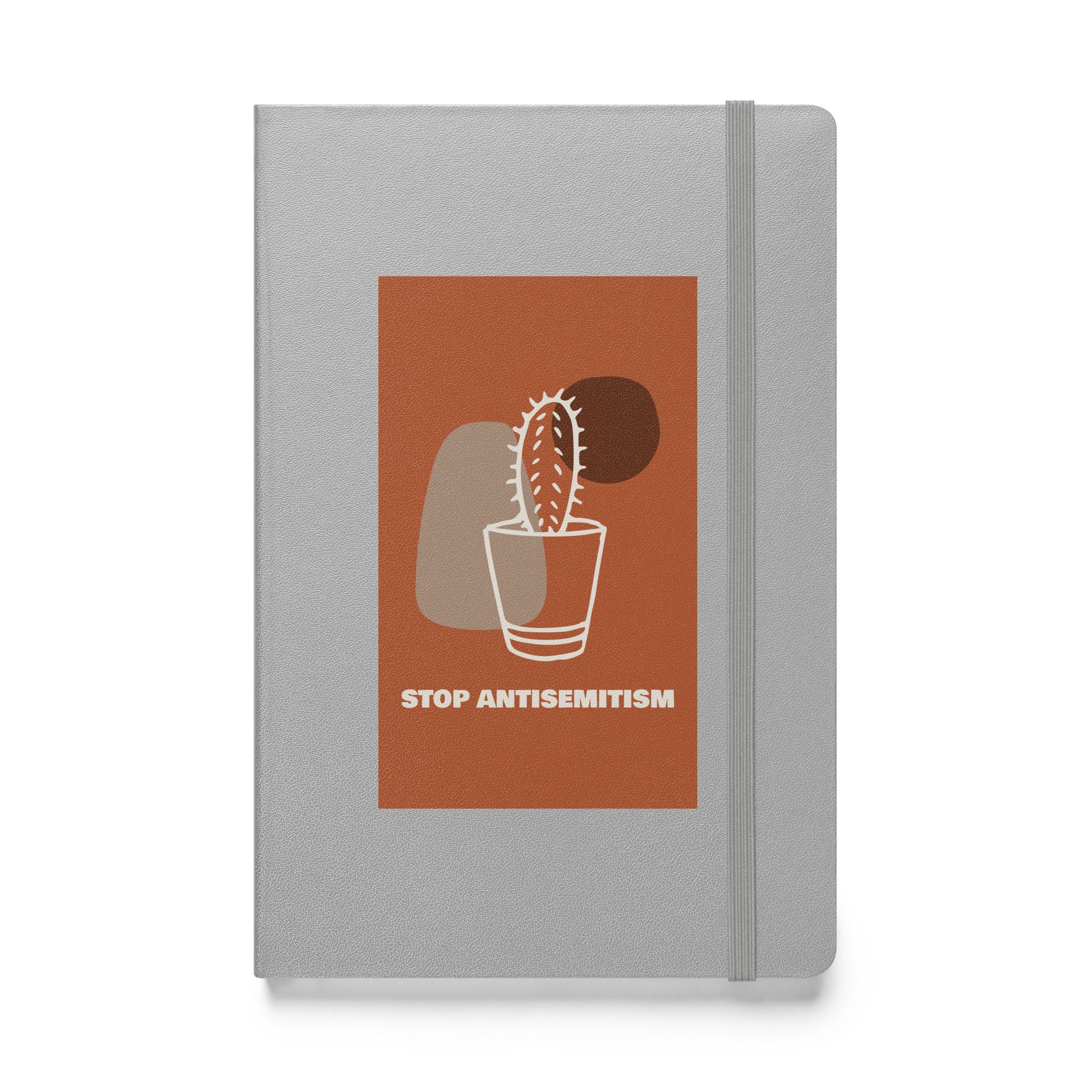 Stop Antisemitism | Plants & Flowers Edition | Hardcover Notebook