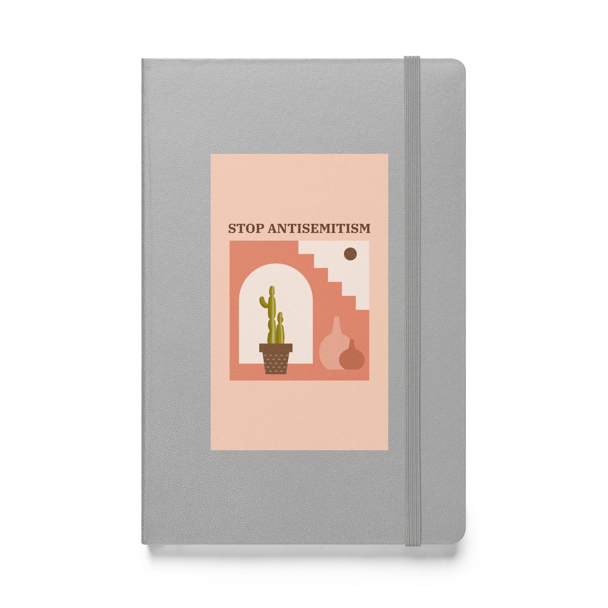 Stop Antisemitism | Plants & Flowers Edition | Hardcover Notebook